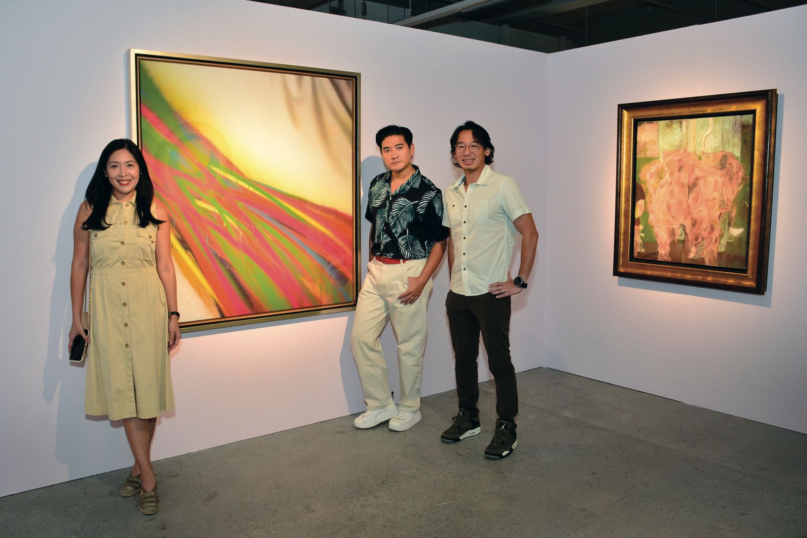 Marielle Po, Tim Yap, and Leo Po
