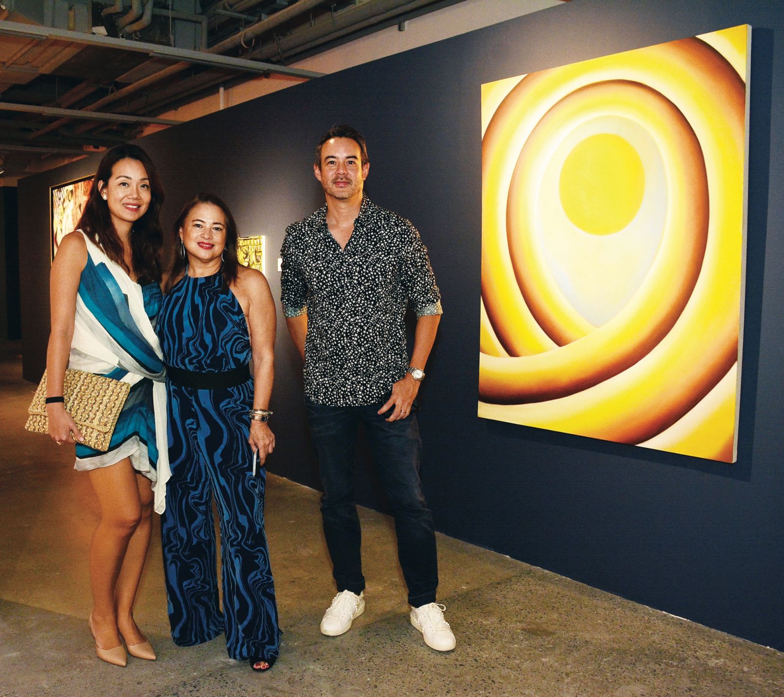 Monique Lopez, Bambina Olivares, and Carlo Lopez