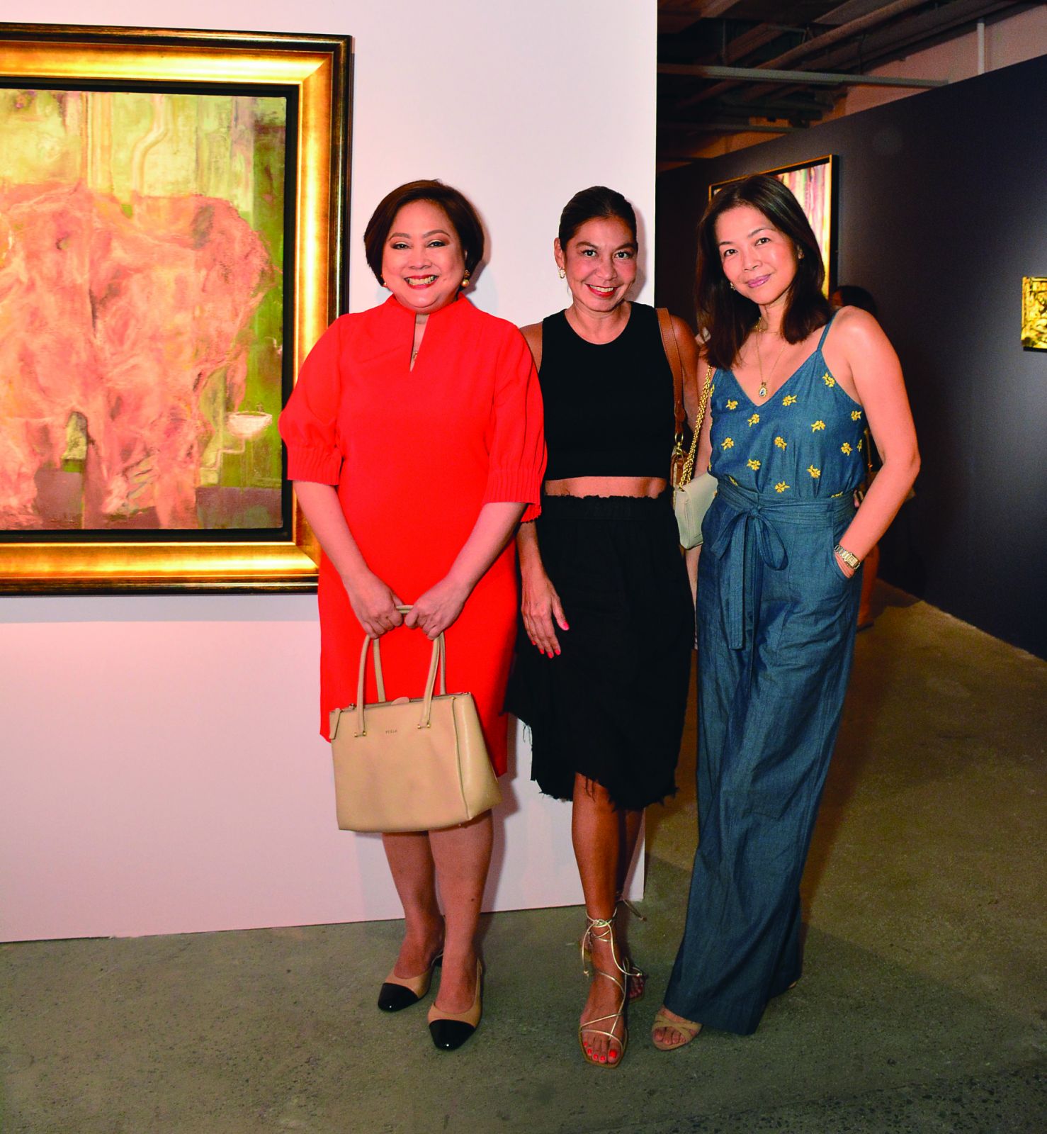Melissa Romualdez, Tania Lichauco, and Neny Paradies