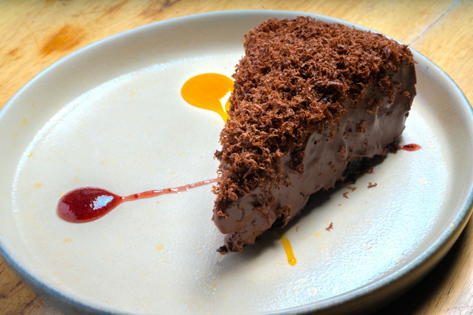 Pablo Bistro Spanish restaurant - Triple chocolate cake