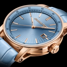 The Code 11.59 by Audemars Piguet Selfwinding in 38mm with light blue dial