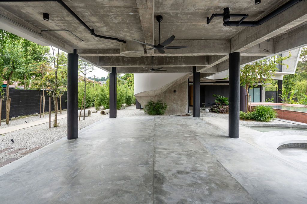 Airy, open areas.