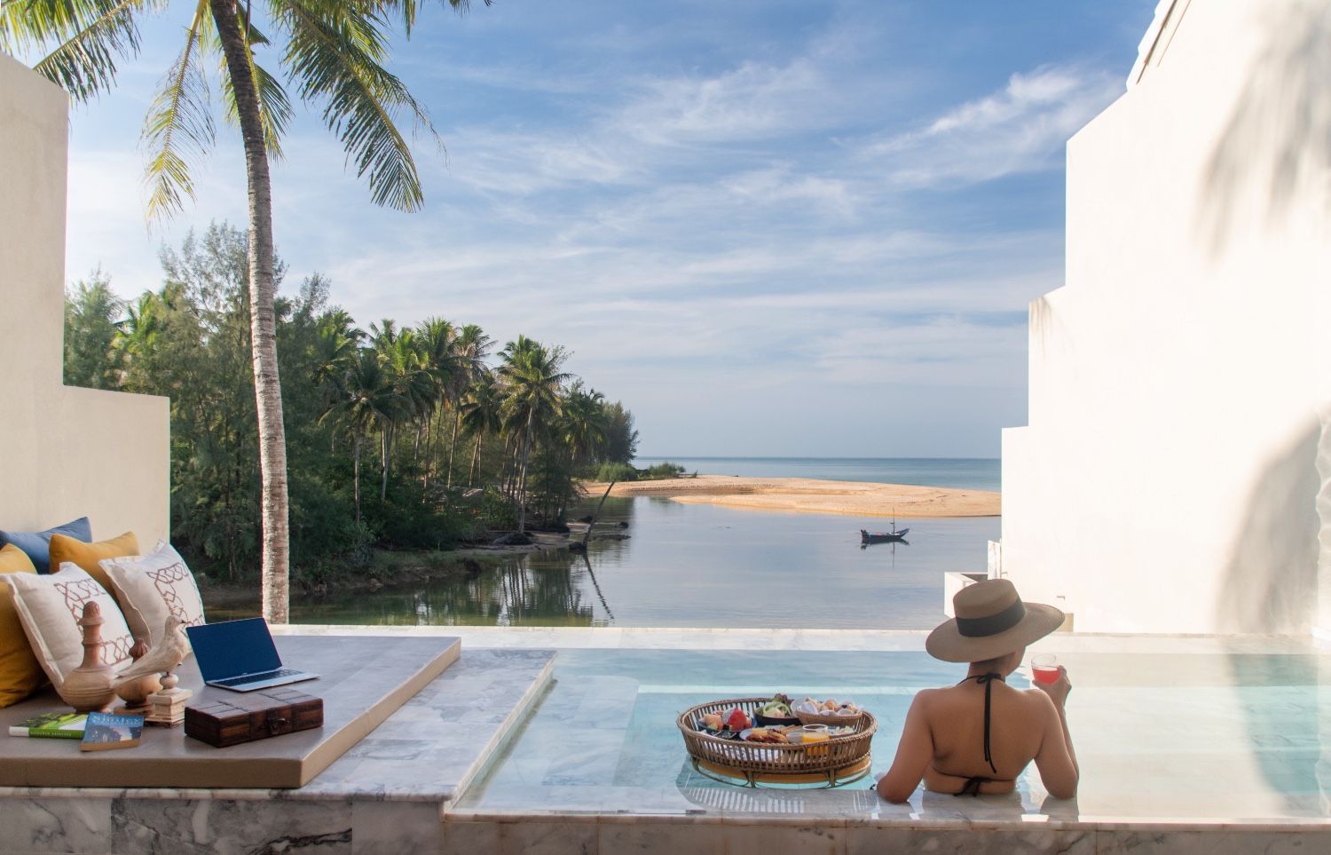 Seaside Pool Paradise Suite ที่ เทวาศรม เขาหลัก บีช รีสอร์ท แอนด์ วิลล่า