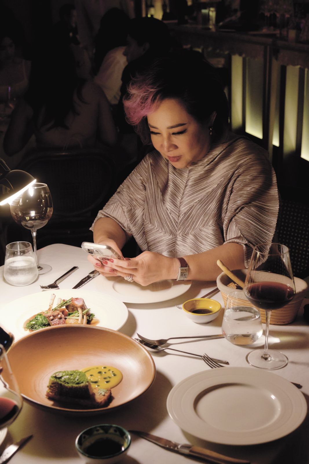 มาดามตวง-อุบลรัตน์ ช่อธีระพฤกษ์ Dinner (ภาพ: Tulika Kim)