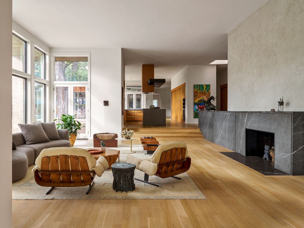 The renovation converted the house into almost a complete open plan (Photo: Nathan Schroder)