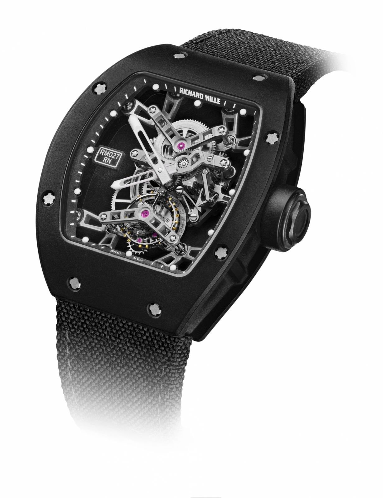透過新材質與技術的運用,RM 027成為當時Richard Mille最輕的一款錶。(Photo: Richard Mille)
