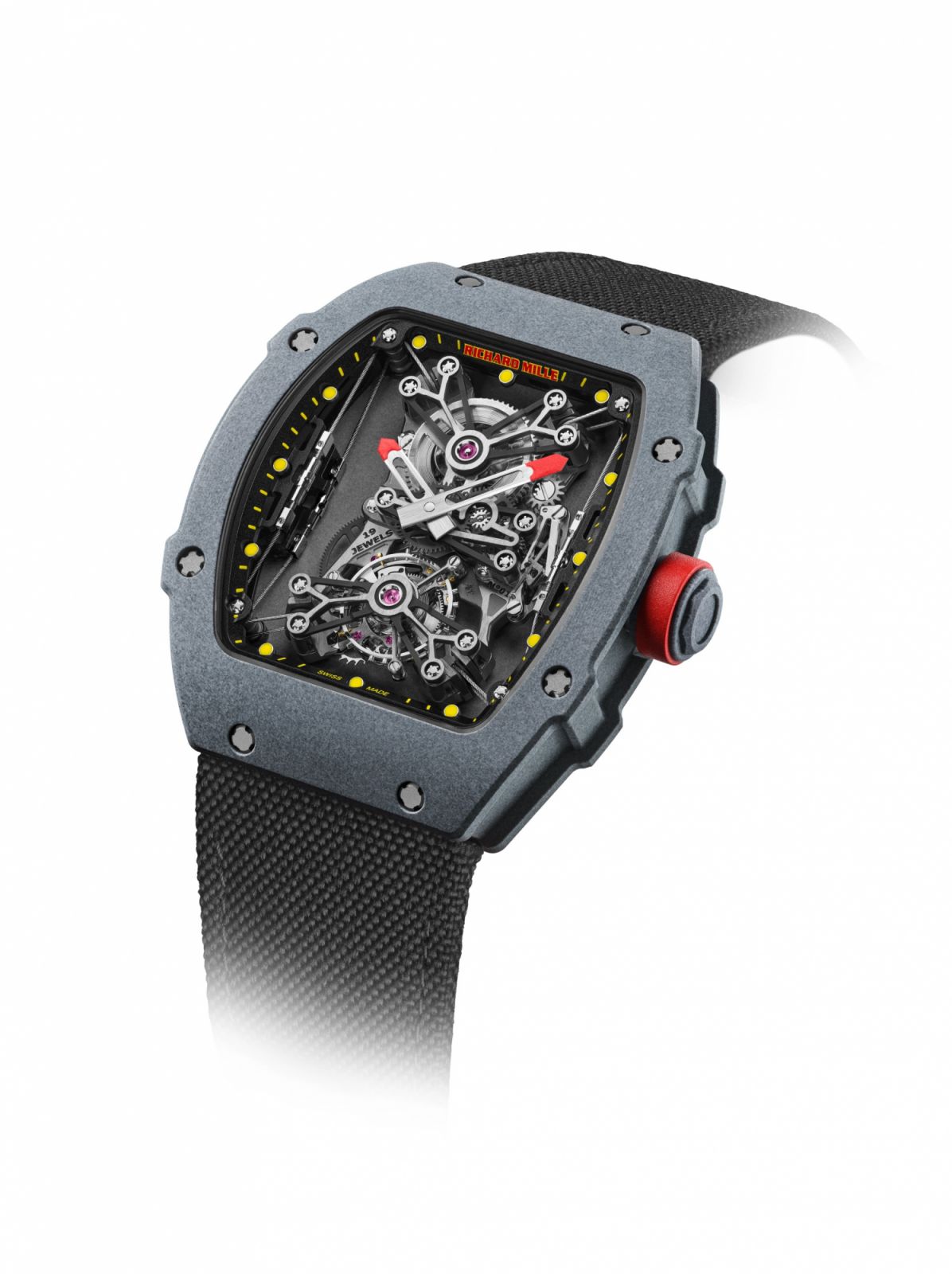 RM 27-01有著特殊的結構,使得重量相較前一款更加減輕。(Photo: Richard Mille)