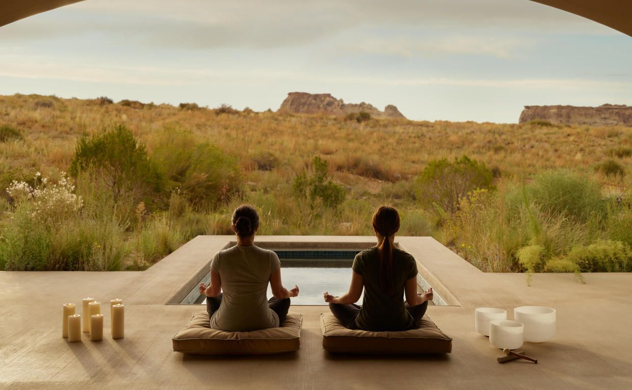 Thiền tĩnh lặng tại Amangiri