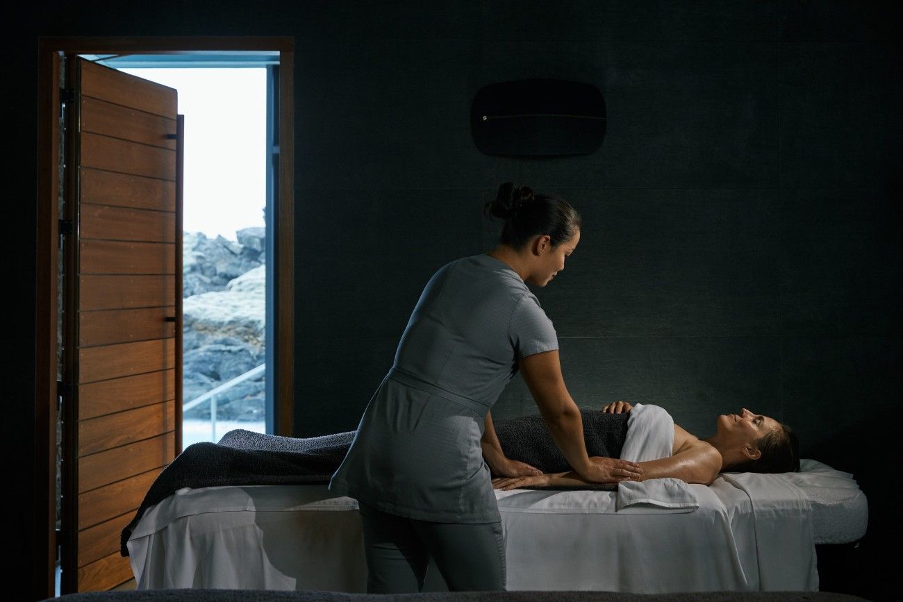 A relaxing massage