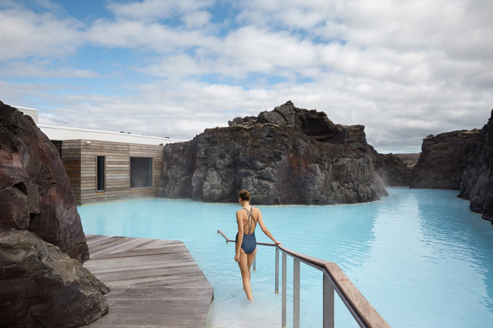 Stepping into the pristine waters