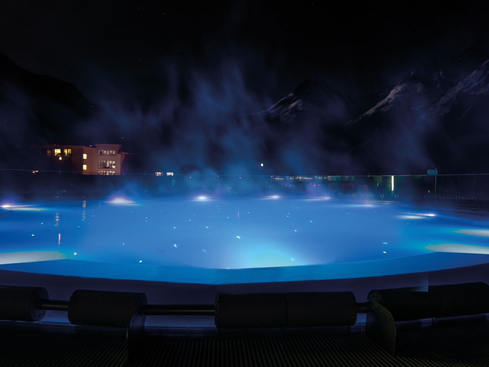 Head for a night-time swim in the moonlight