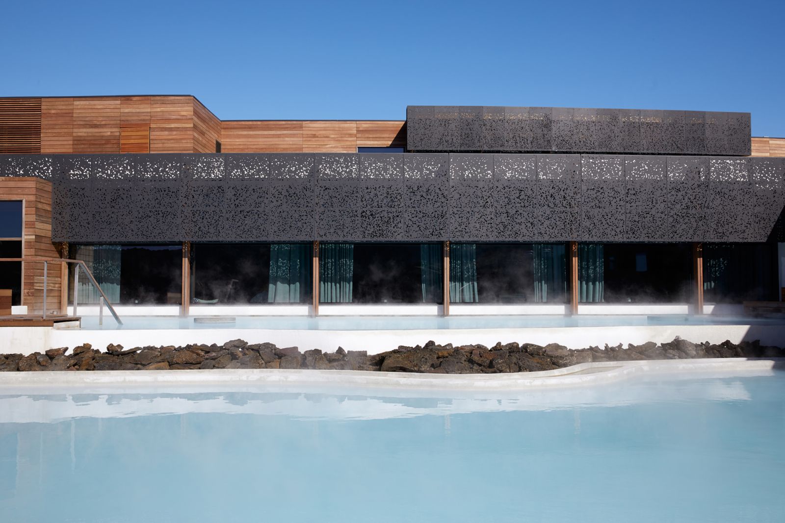Blue Lagoon's striking architecture