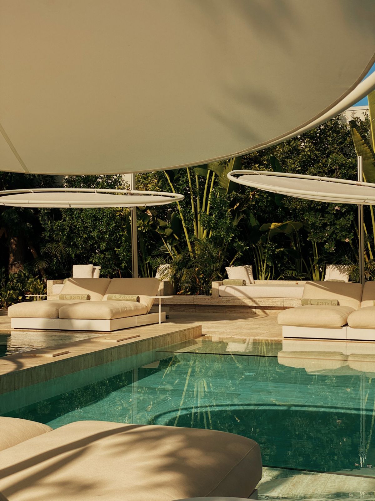 The Garden Club poolside lounge
