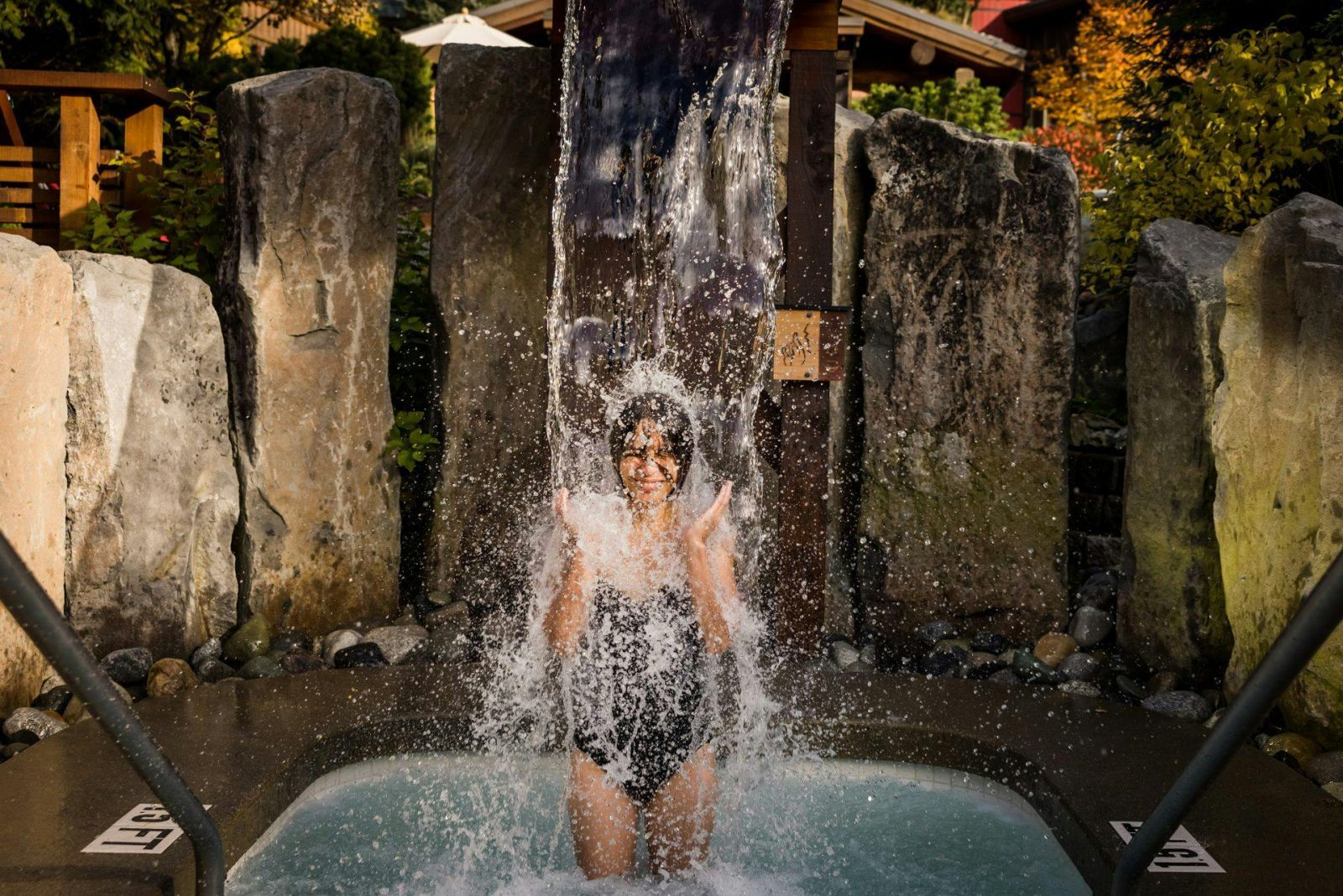 The healing waters of Scandinave spa guide you on a journey