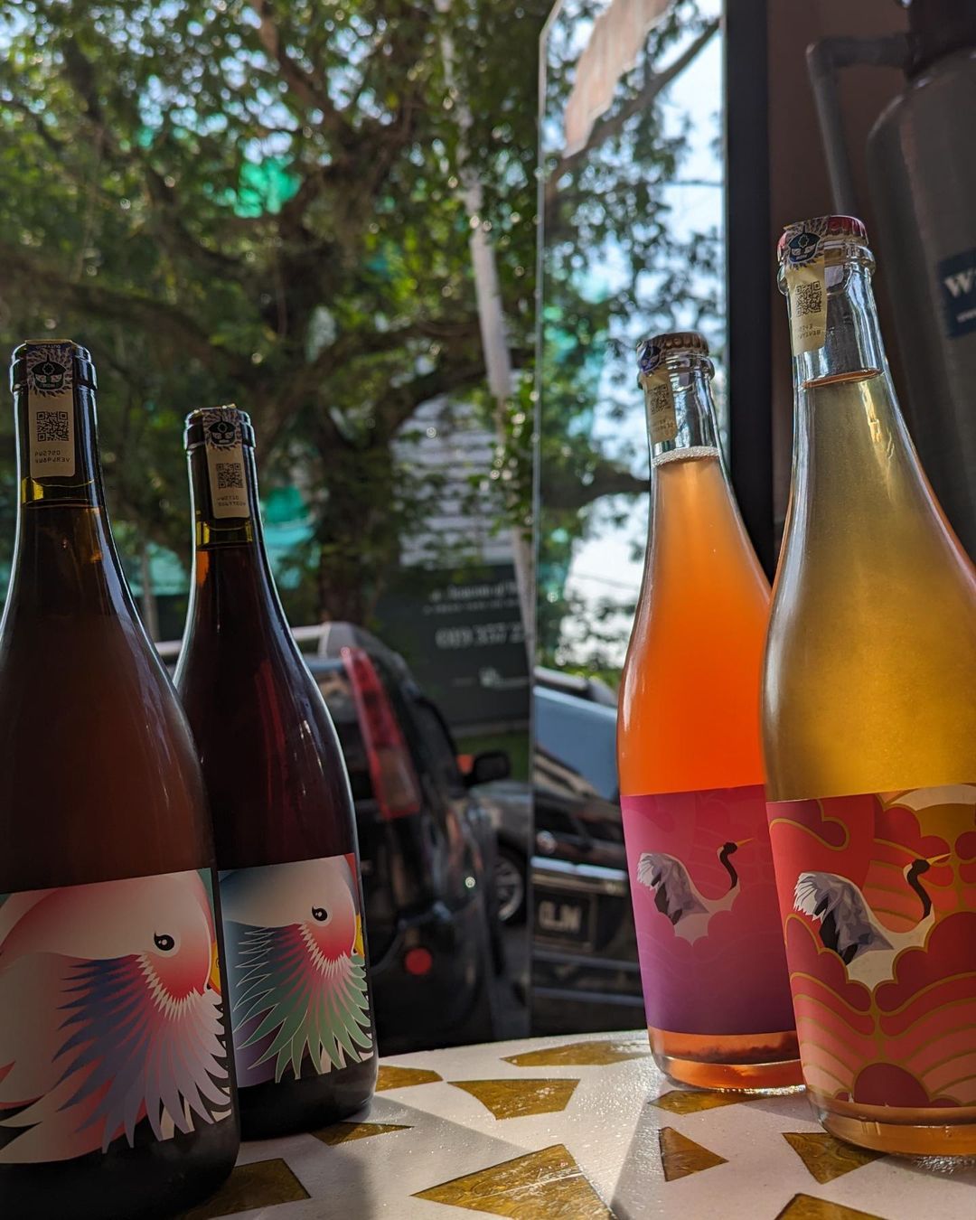 Wines from Grape Republic (Photo: Instagram / @junobangsar)