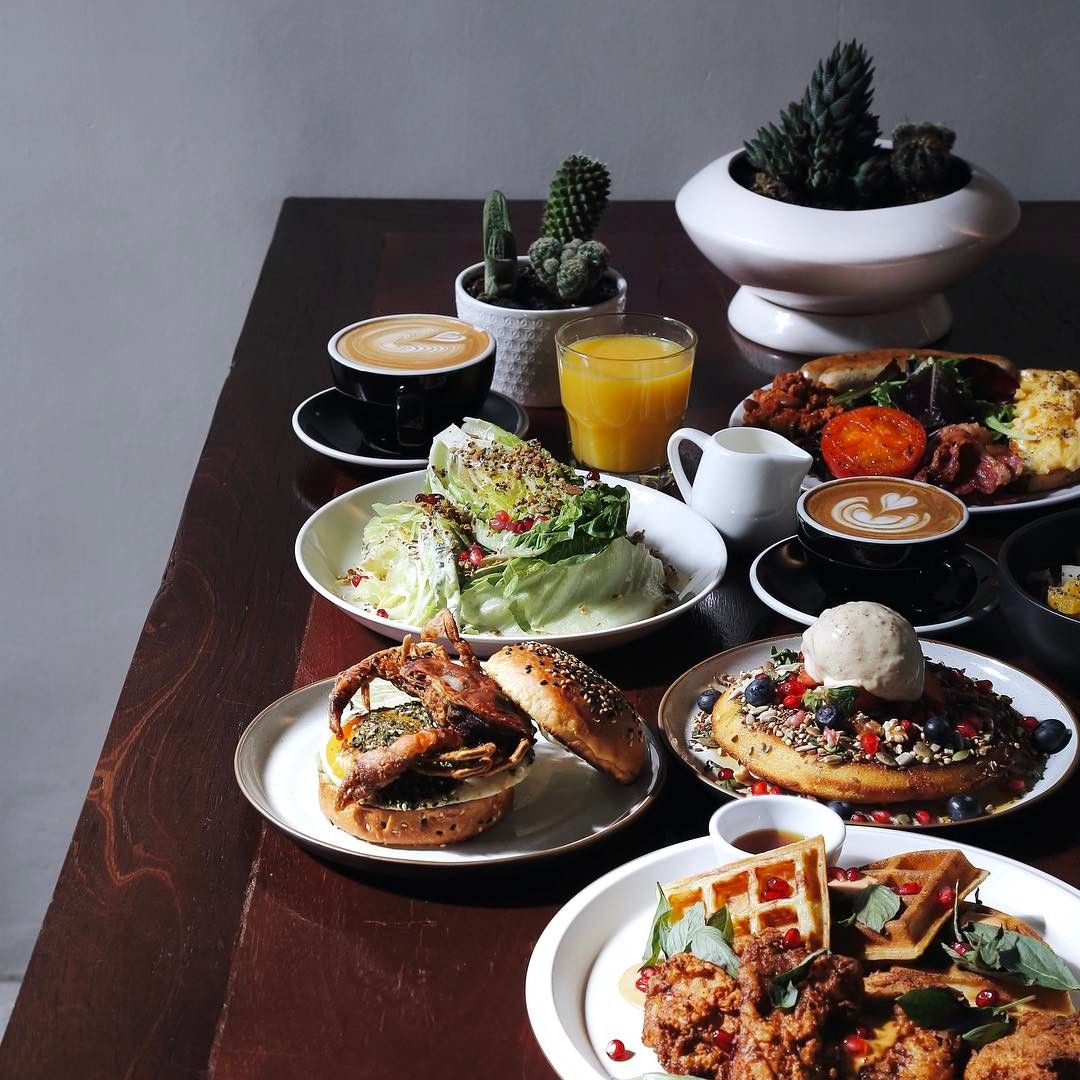 Brunch plates at VCR (Photo: Instagram / @vcrlovesyou)