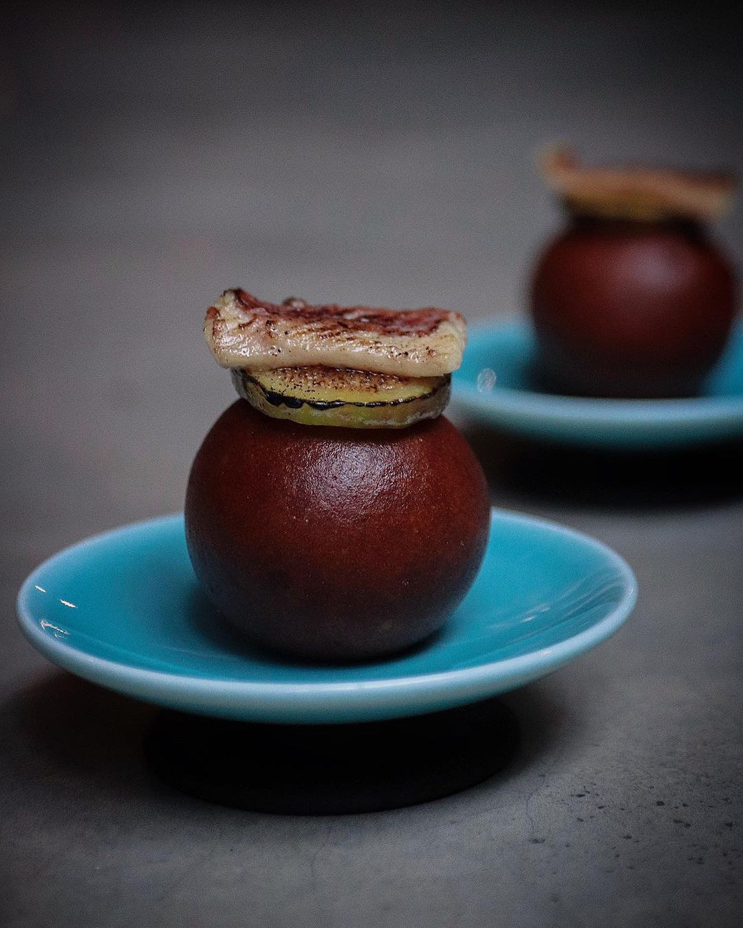 Braised duck and foie gras beignet (Photo: Instagram / @studiorestaurant.co)