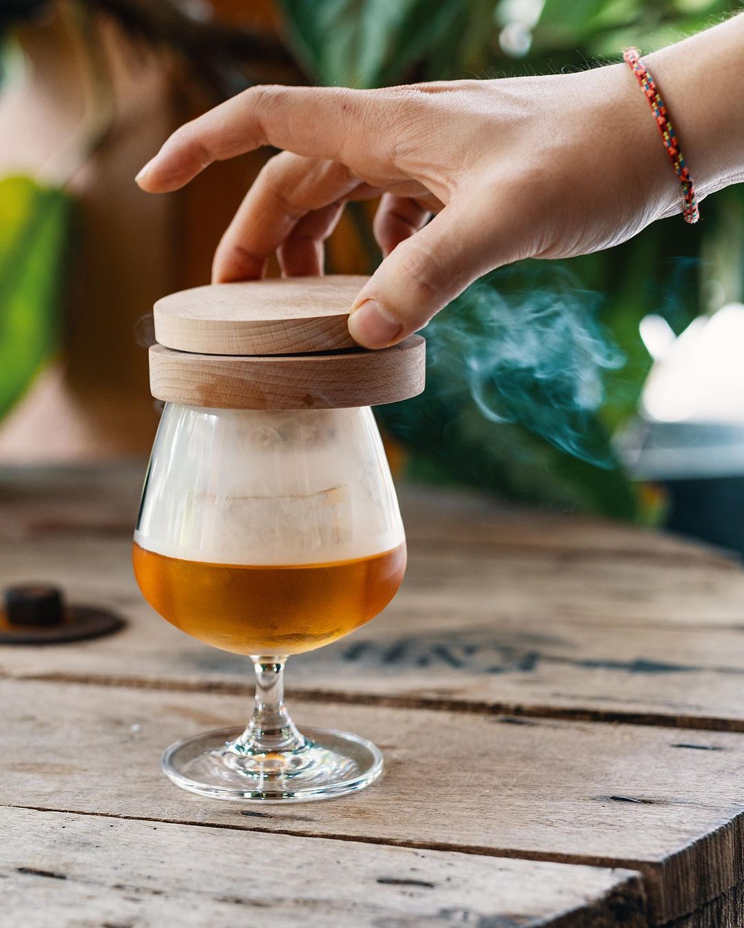 3 Canes Old Fashioned, a cocktail of spiced rum and gingered gula Melaka (Photo: Instagram / @coleylumpur)