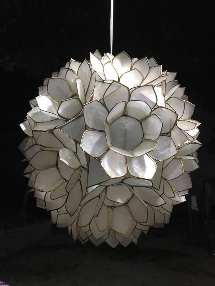 Shell craft from Capiz, Philippines