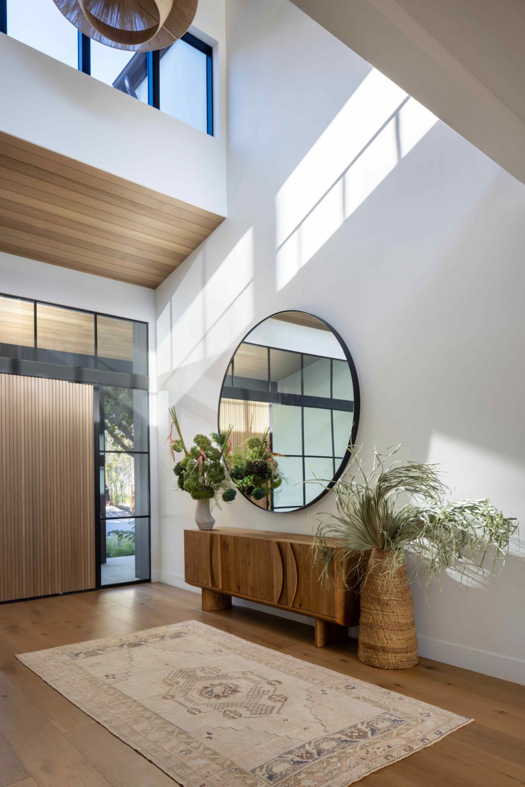 Abundant natural light floods into the open space