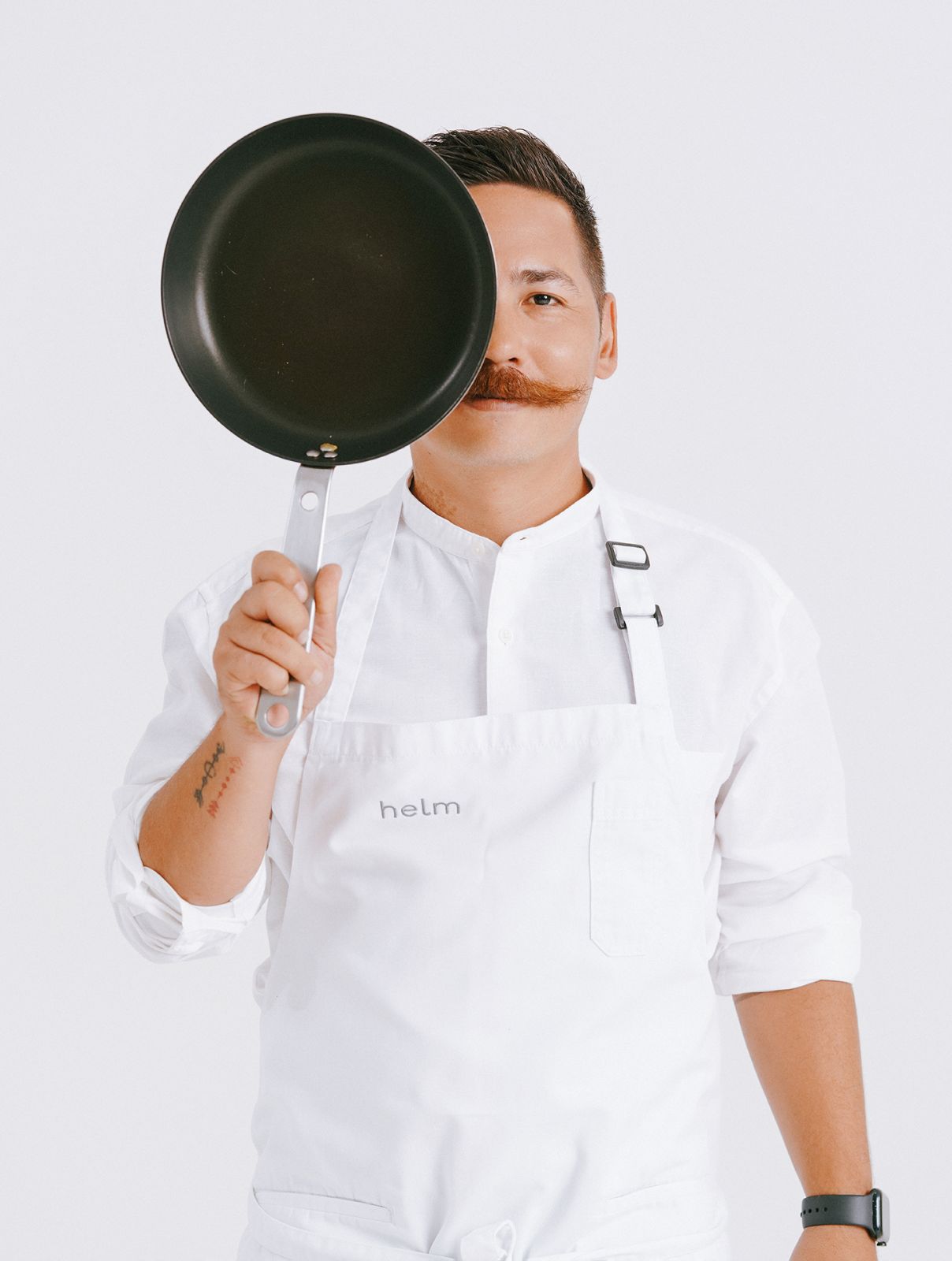 Chef Josh Boutwood in his element