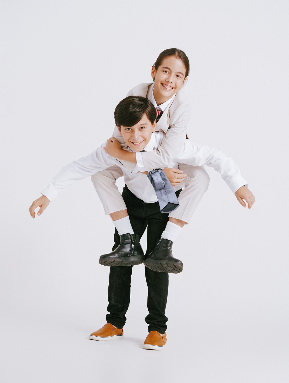 Lucian and Lilith are currently in sixth grade at Beacon International School