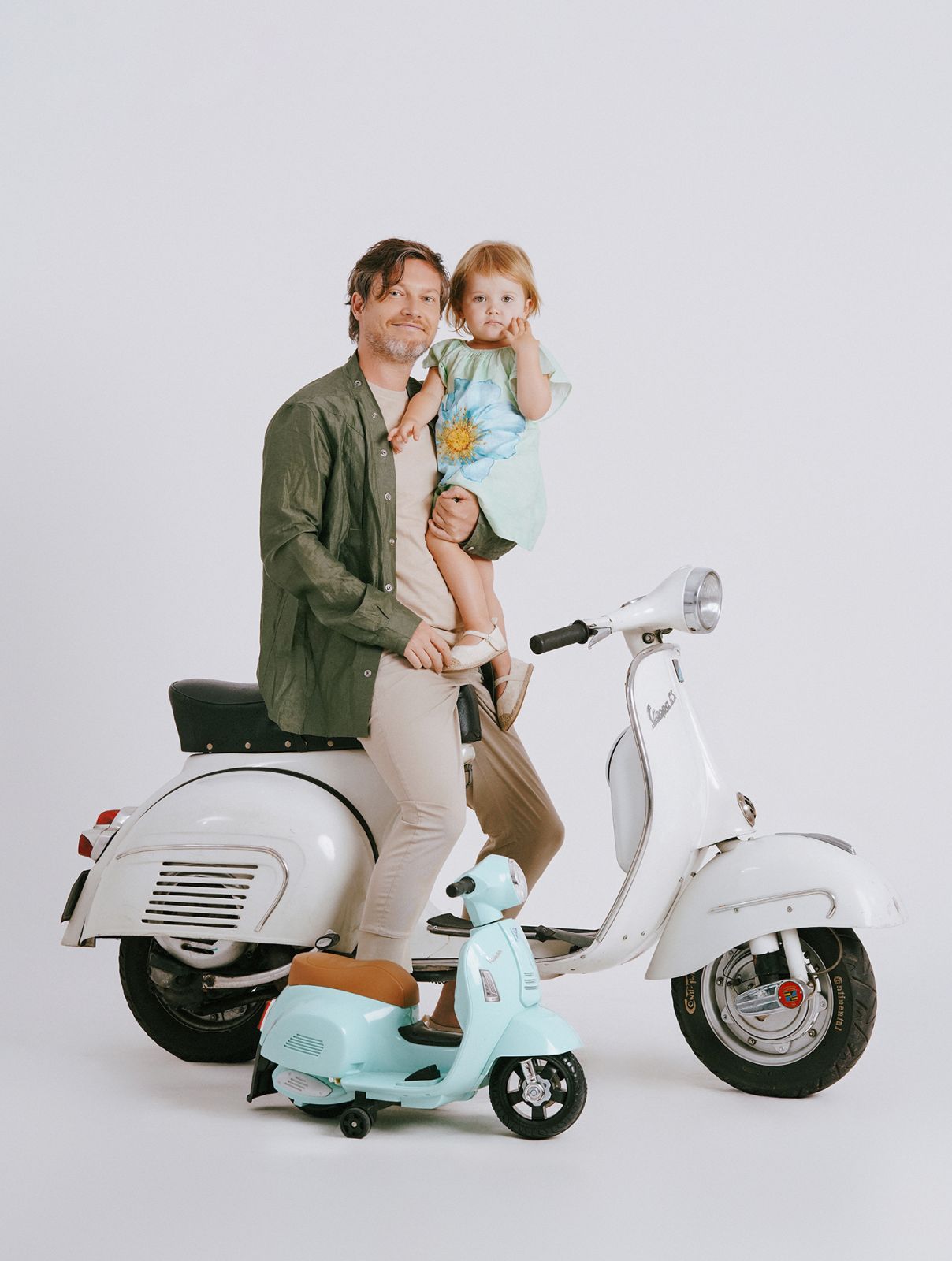 Every day is unique for Patrick Coard as he watches his child, River, grow up