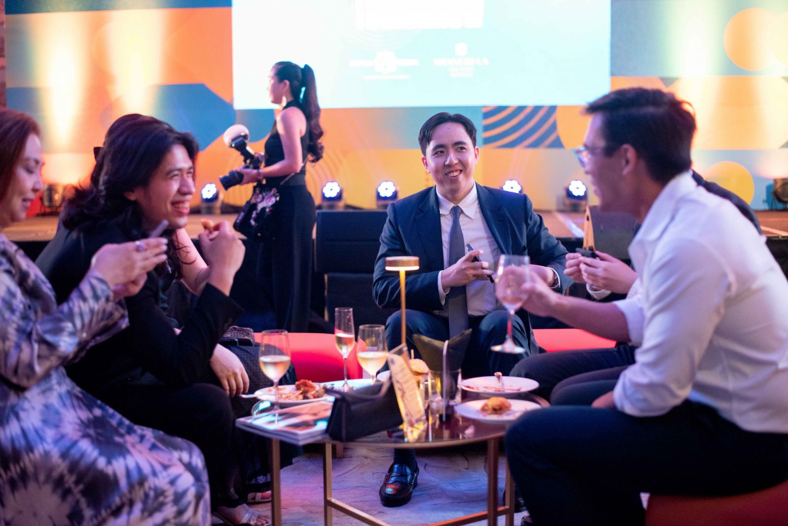 2024 honourees indulge in food and drinks (Photo: Kevin Prudon)
