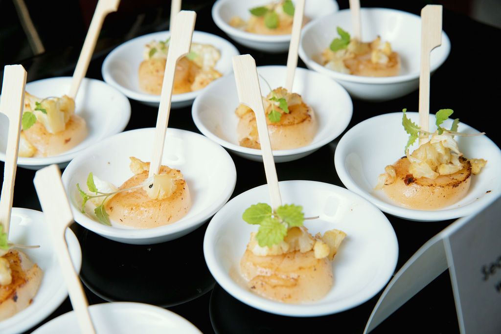 A joyous affair over savoury hors d’oeuvres