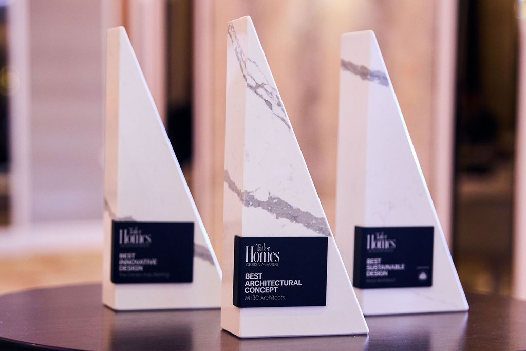 Tatler Homes Design Awards 2024 - Malaysia trophies customised by Cosentino for the occasion