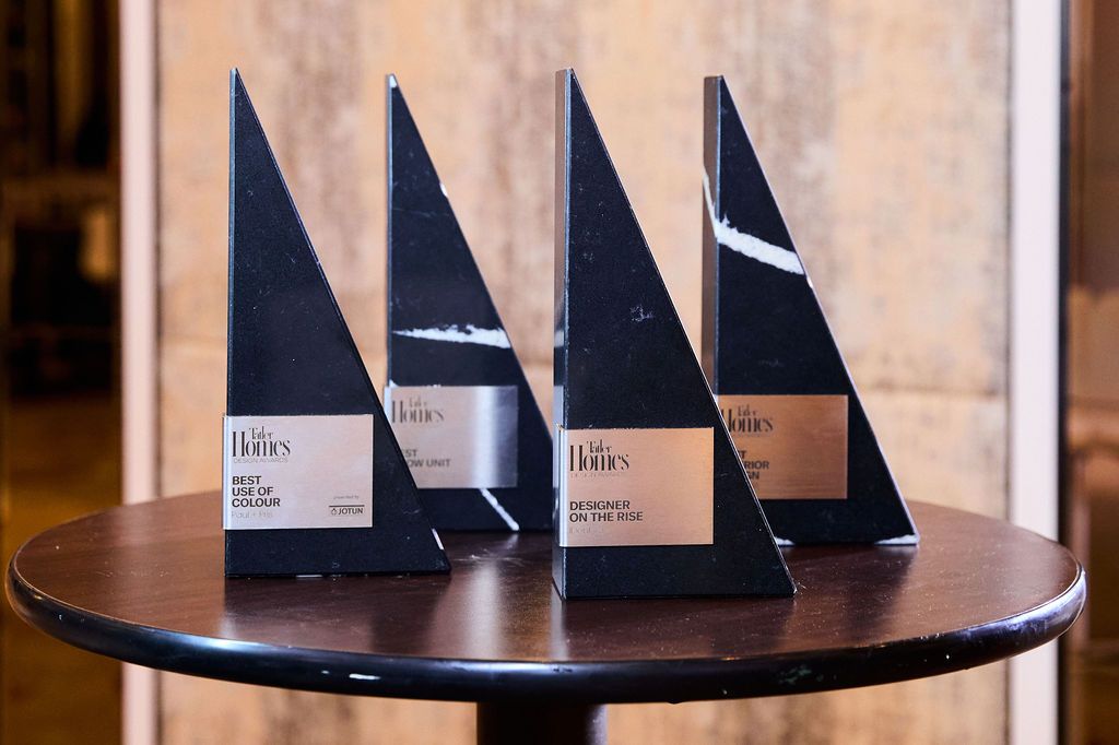 Tatler Homes Design Awards 2024 - Malaysia trophies customised by Cosentino for the occasion