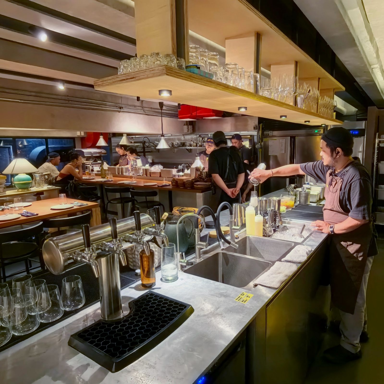 New restaurant Automat by Stephan Duhesme and Team Metiz - Photo by Neal Oshima