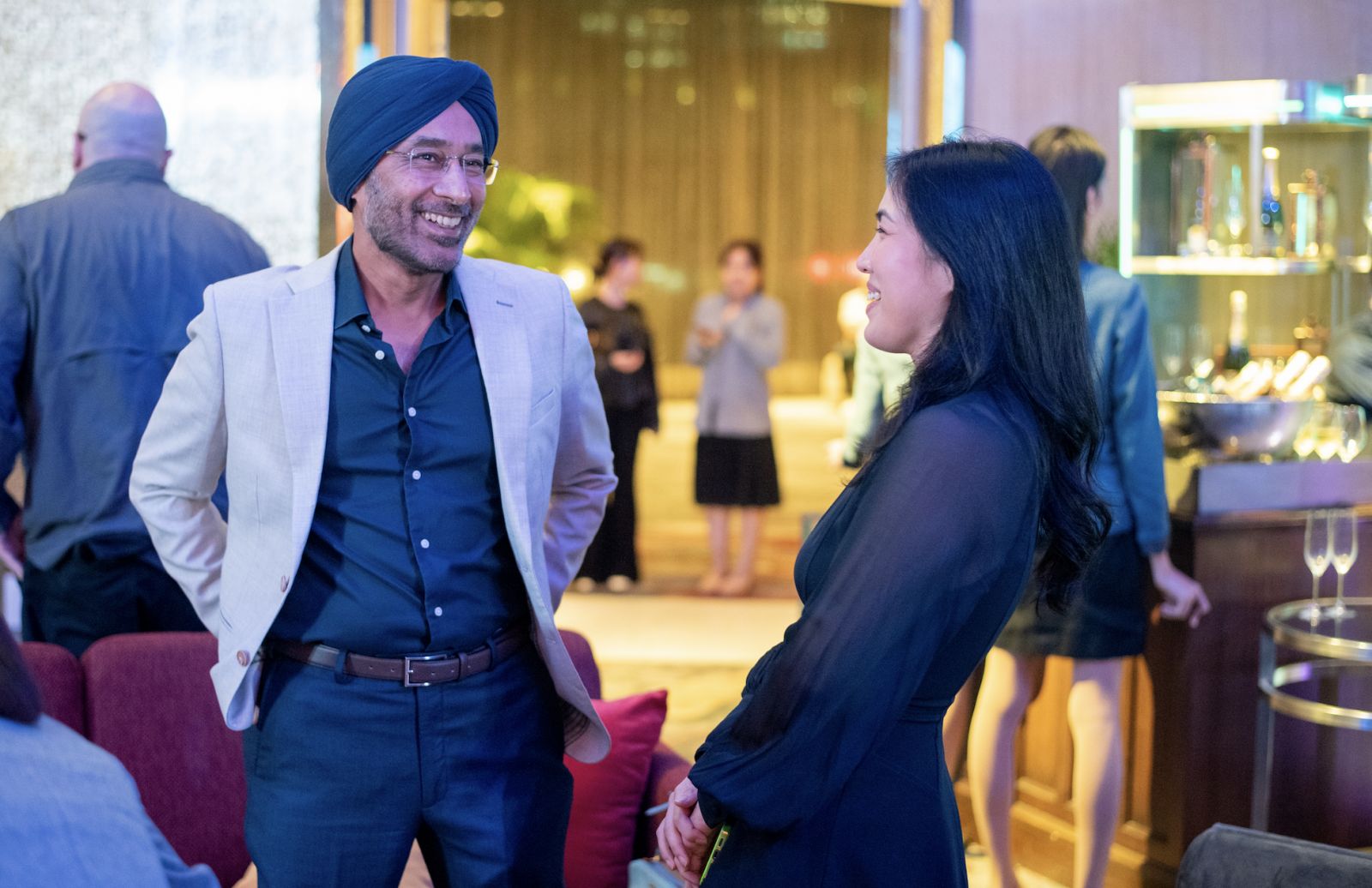 Tatler Asia COO Parry Singh and Tatler Philippines Deputy Editorial Director Isabel Francisco  (Photo: Kevin Prudon)