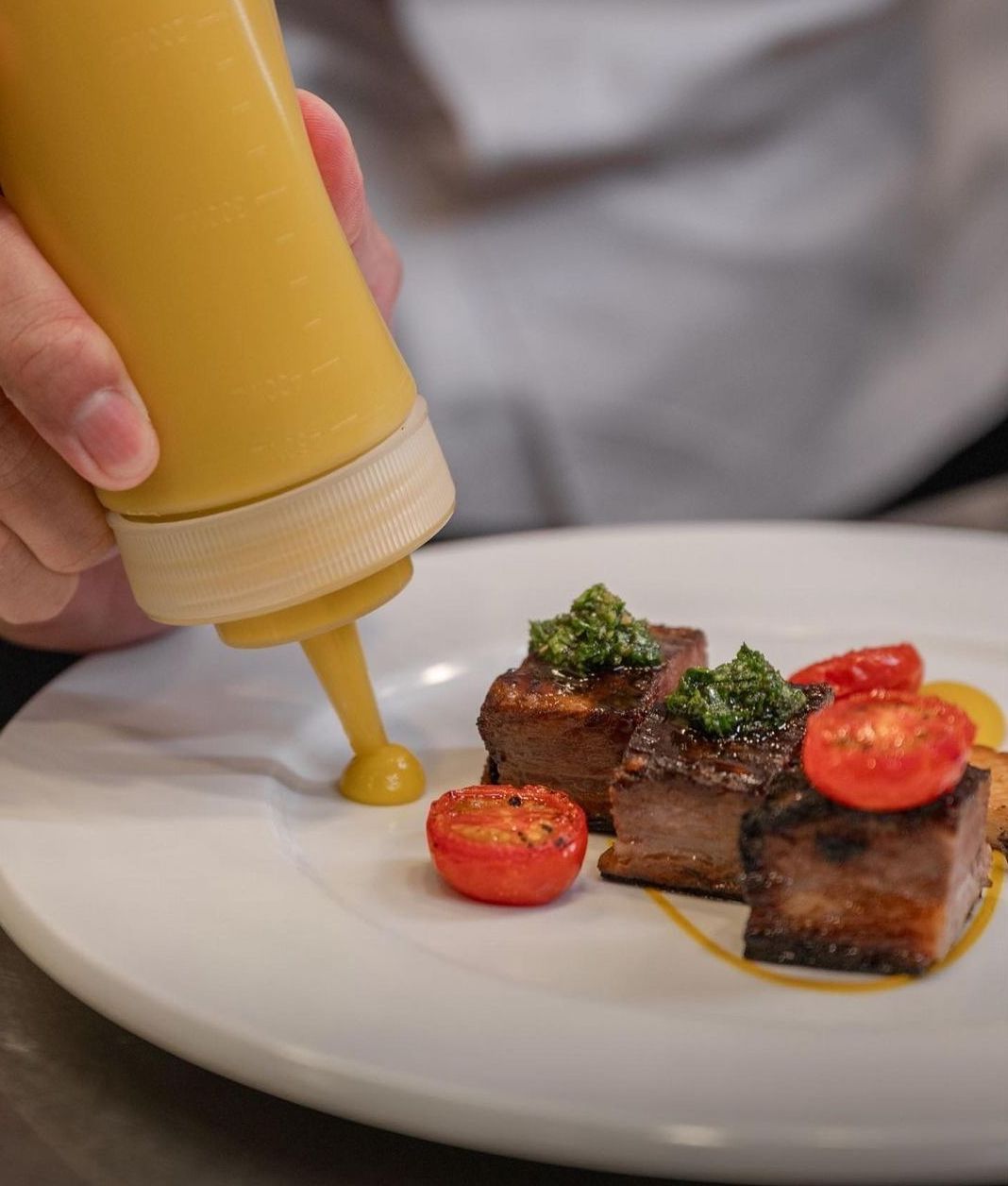 Braised Wagyu with pomegranate jus (Photo: Instagram / @nobu_kualalumpur)