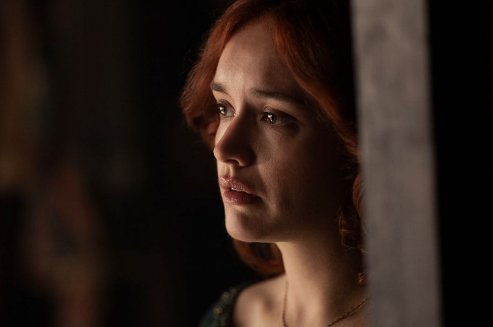 Olivia Cooke as the Dowager Queen, Alicent Hightower