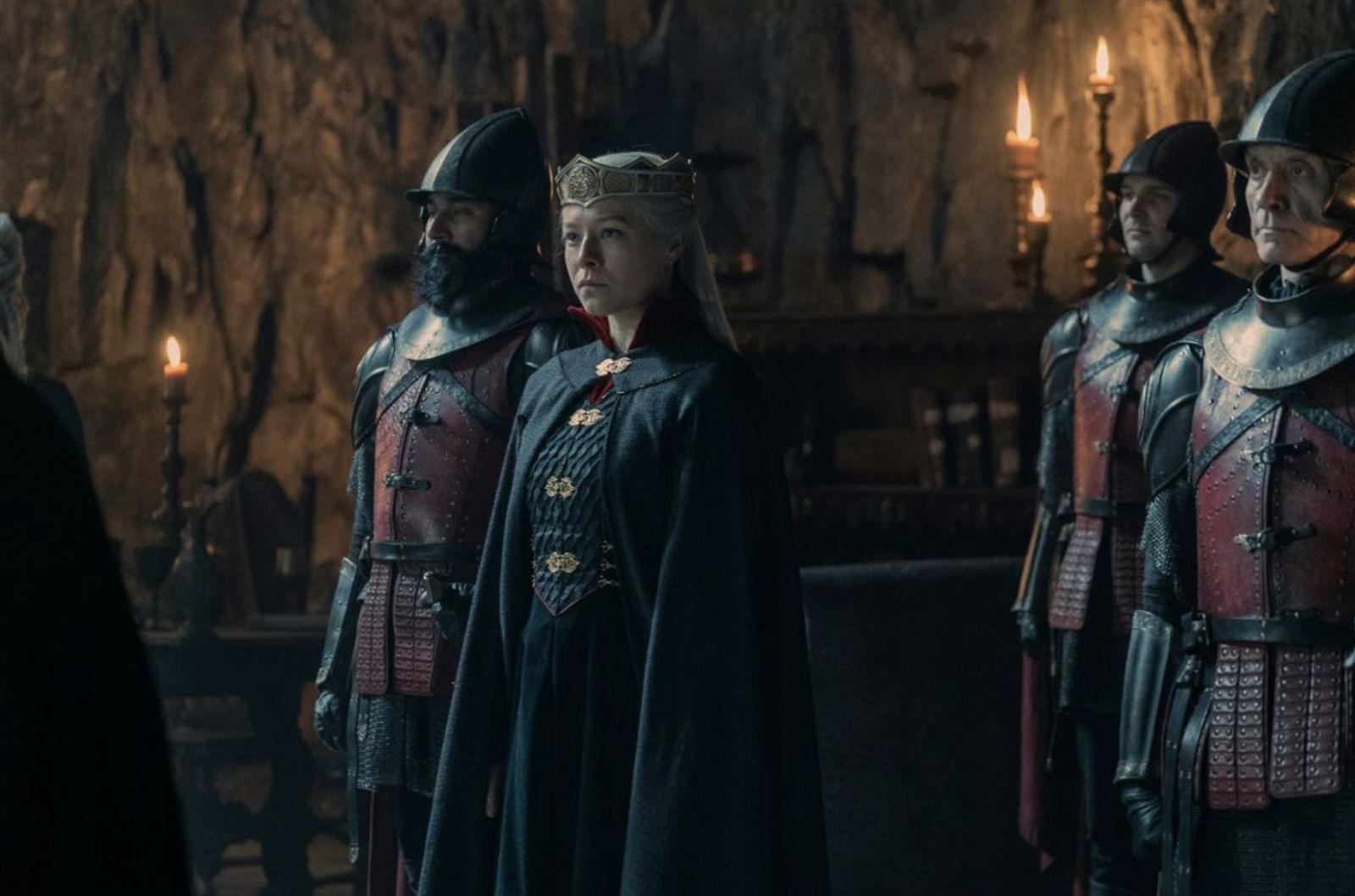 Emma D’Arcy as Queen Rhaenyra Targaryen