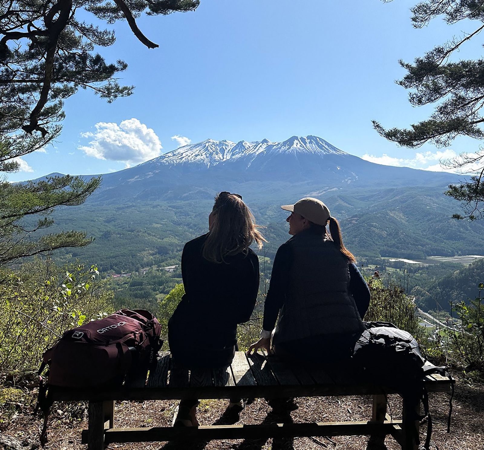Nathalie Küpfer Henares and her friend Susanne embarked on a seven-day hiking experience through Japan’s famed Nakasendo Trail