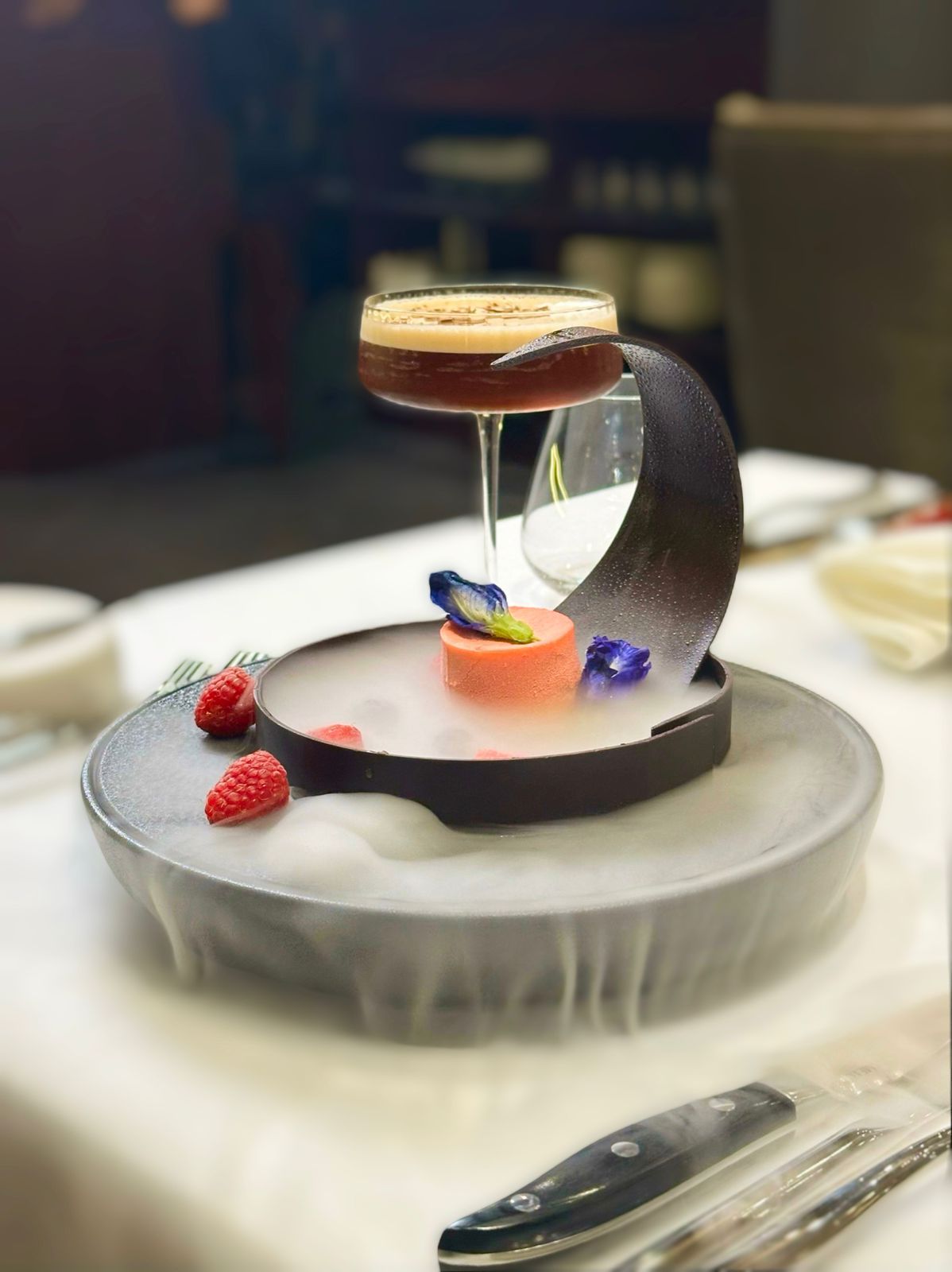 Carmelo's steakhouse Sweet Bella dessert