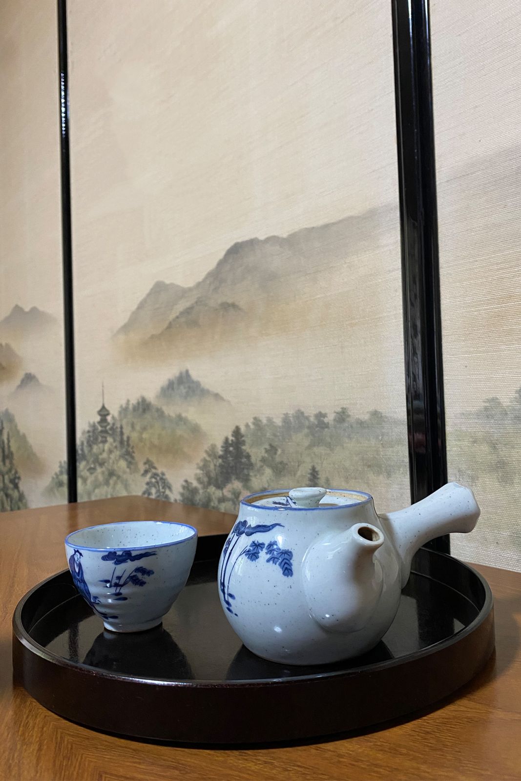Traditional tea service