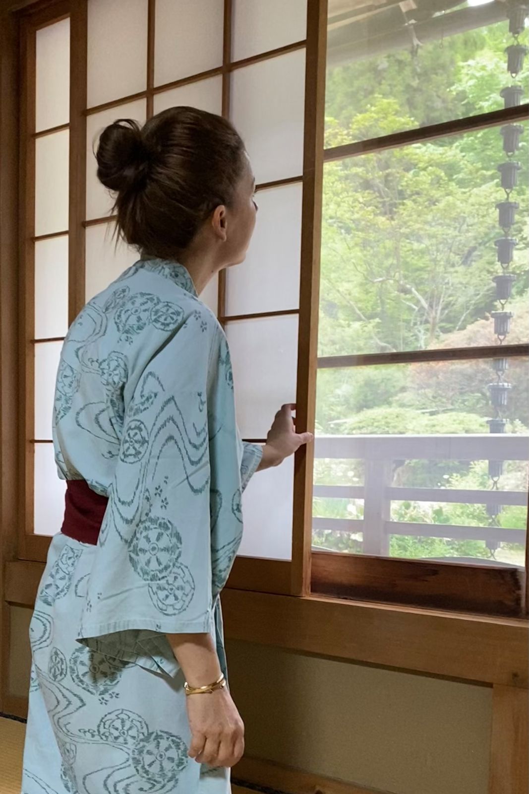 A yukata/kimono for comfort