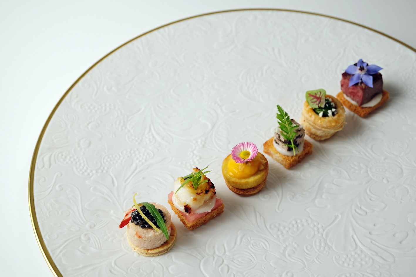 Artisanal canape collection