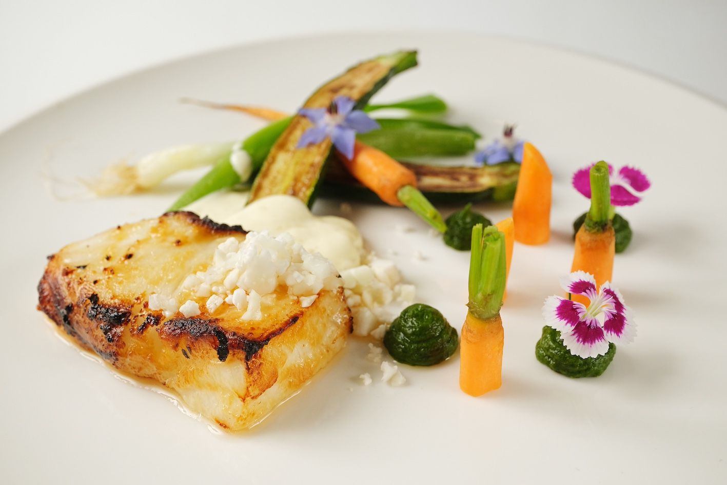 Miso braised black cod