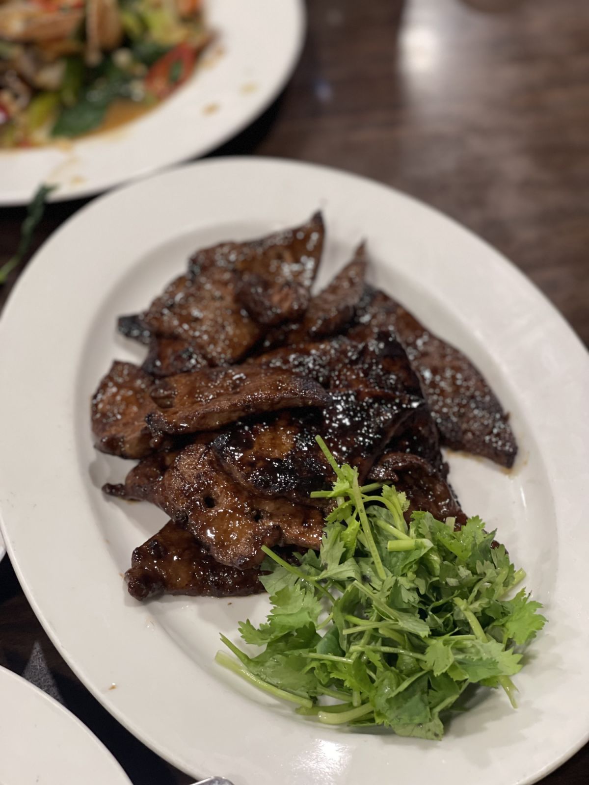 先進海產 香煎豬肝。(Photo:Yinru Tu)