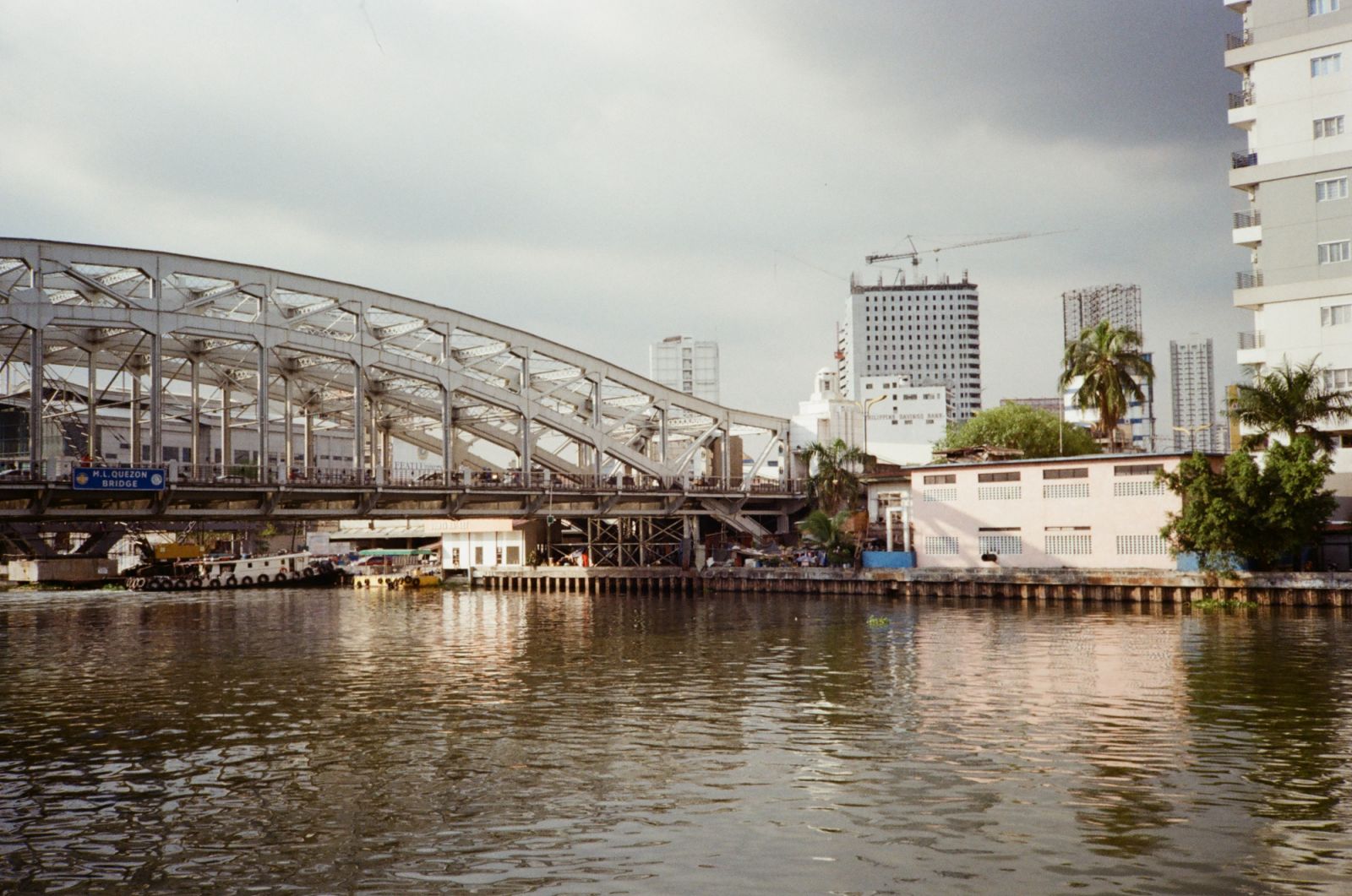 Manuel L. Quezon Memorial Bridge from the Arroceros Forest Park (Photo: Jove Moya)