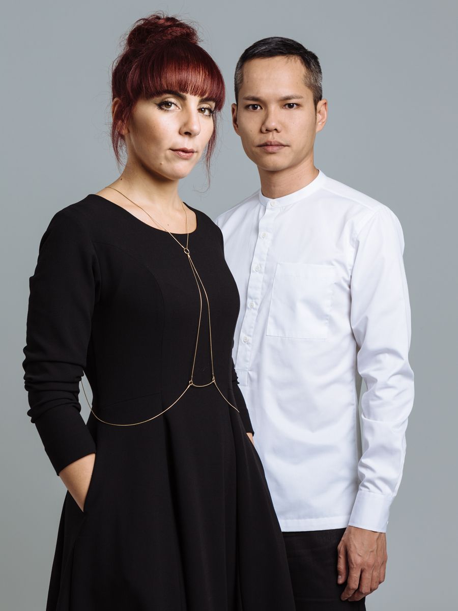 Francesca Lanzavecchia and Hunn Wai of Lanzavecchia+Wai