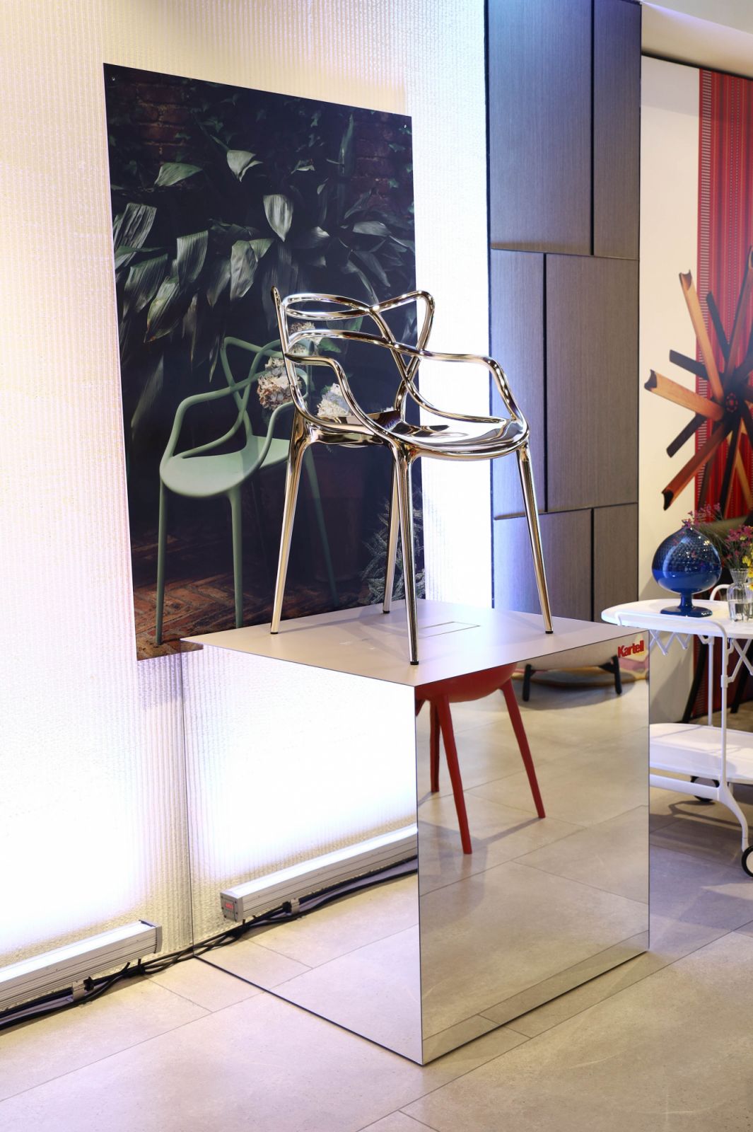 Kartell pieces on display (Photo: Courtesy of Kuysen)
