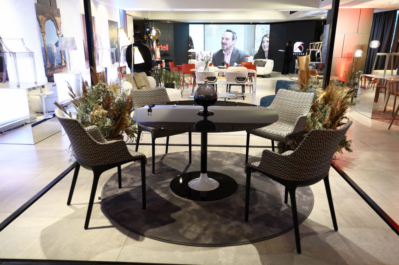 Kartell pieces on display (Photo: Courtesy of Kuysen)