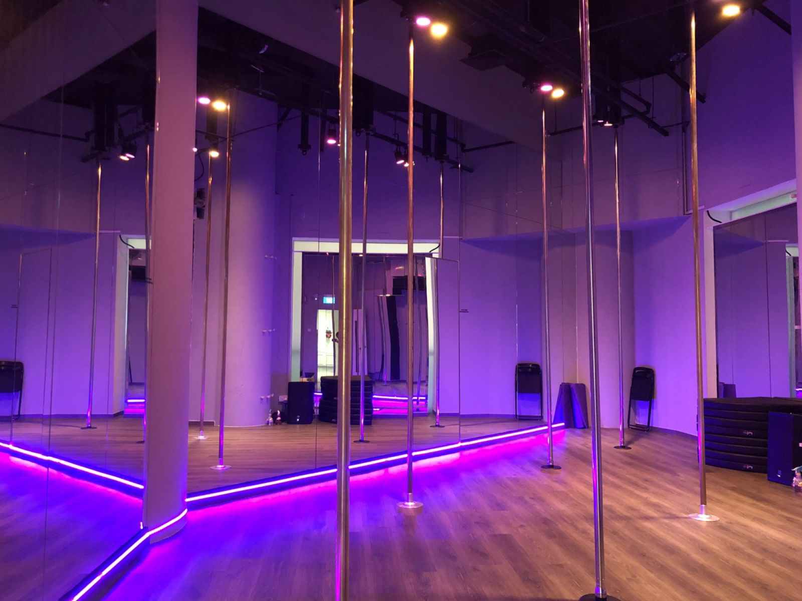 The Brass Barre, a premier pole dance studio in Singapore