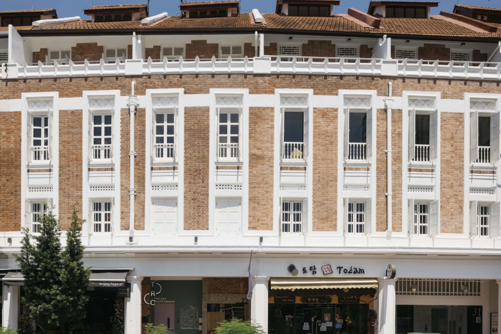 The gorgeous historic facade