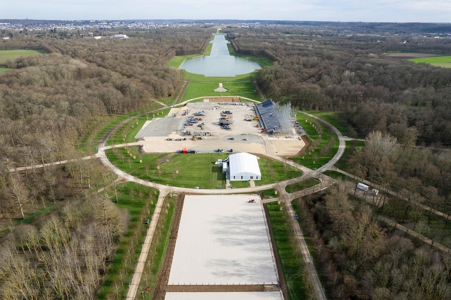 凡爾賽宮將會作為馬術和現代五項的比賽場地。(Photo: IG@paris2024)